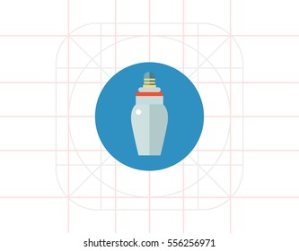 Baby bottle icon