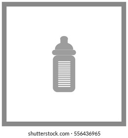 Baby bottle icon
