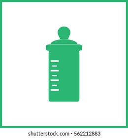 Baby bottle icon
