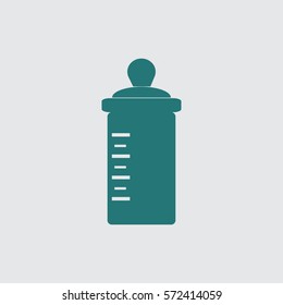 Baby bottle icon