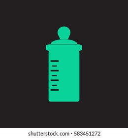 Baby bottle icon