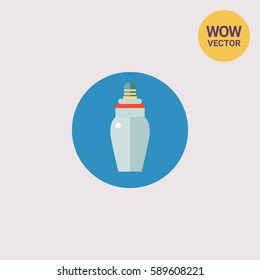 Baby bottle icon