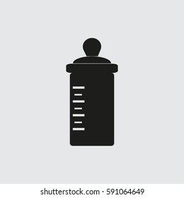 Baby bottle icon