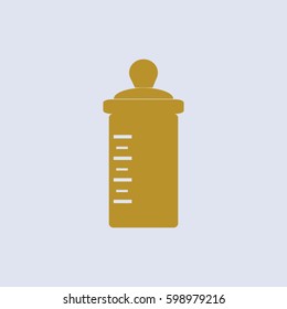 Baby bottle icon