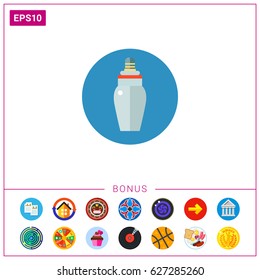 Baby bottle icon