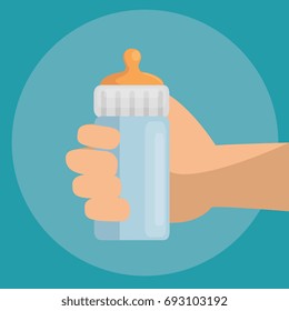 baby bottle icon 