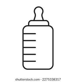 Baby Bottle Icon Design For Personal And Commercial Use