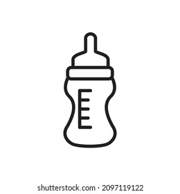 baby bottle icon design vector templates white on background