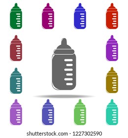 baby bottle icon. Elements of Children in multi color style icons. Simple icon for websites, web design, mobile app, info graphics