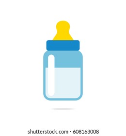 Baby Bottle Icon Vector