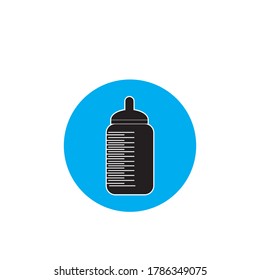 Baby bottle icon vector design ilustration

