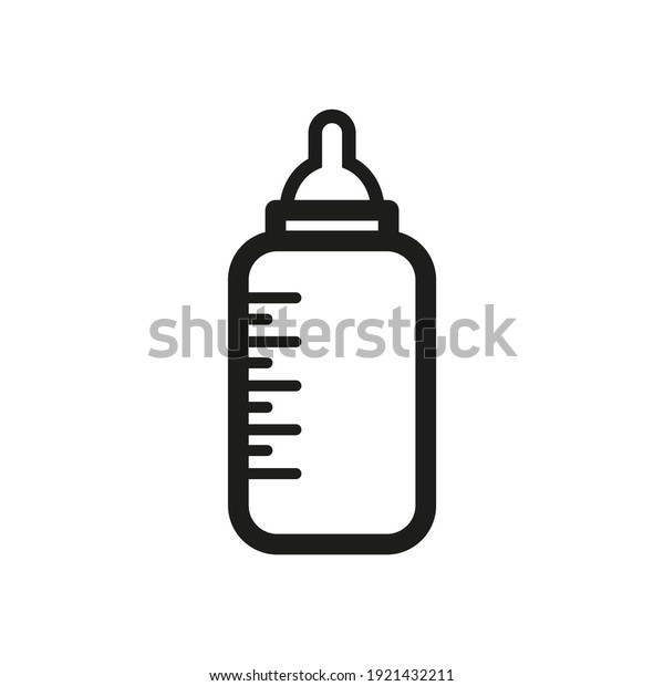 baby bottle icon.\
baby bottle vector design