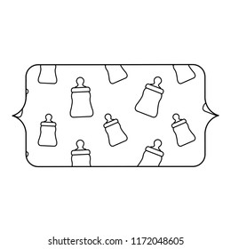 baby bottle pattern 