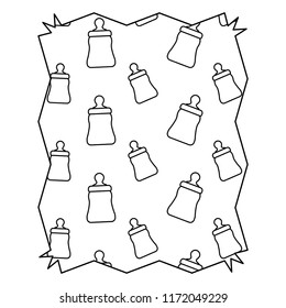 baby bottle pattern 