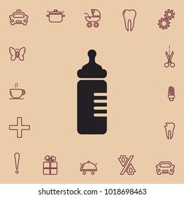 Baby Bottle, Vector Icon