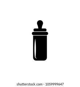 baby bottle vector icon