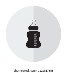 Baby Bottle Vector Icon