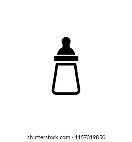 baby bottle vector icon