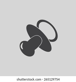 baby bottle vector icon 