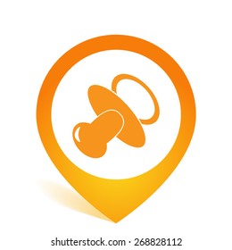 baby bottle vector icon 