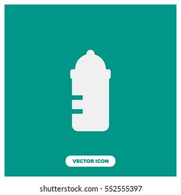 baby bottle vector icon