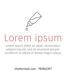 Baby Bottle Vector Icon