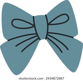 Ilustración vectorial de accesorio de arco de bebé