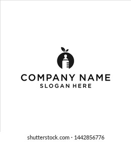 baby box logo / baby logo