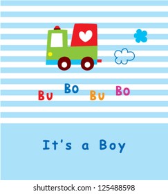 baby boy arrival car tag