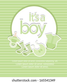 baby boy arrival invitation