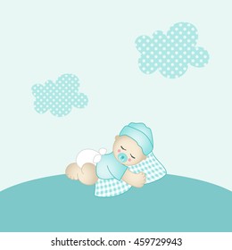 Baby boy background
