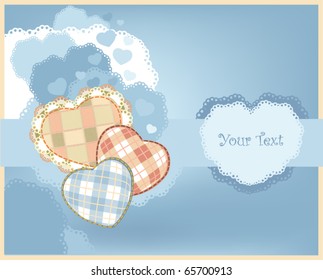 baby boy birthday card or Valentine's card