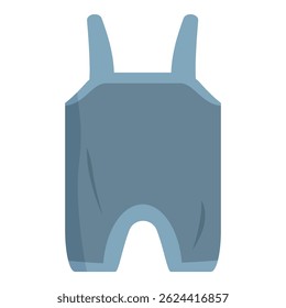 Baby boy blue jumpsuit clothing fashion illustration