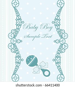 Baby Boy Card