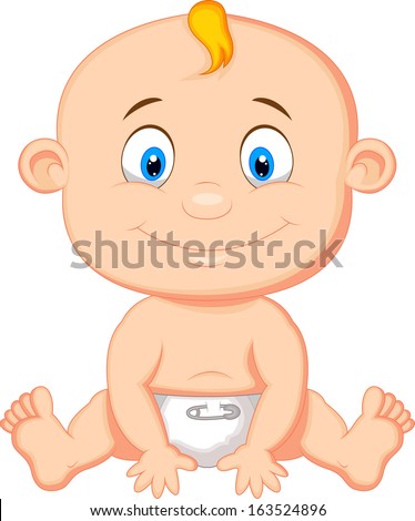Baby boy cartoon