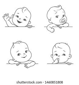 Baby Sketch Images Stock Photos Vectors Shutterstock