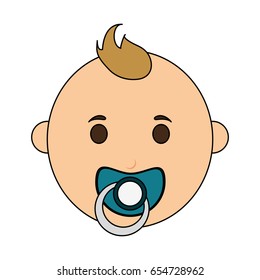 baby boy illustration