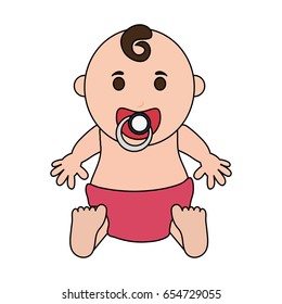 baby boy illustration