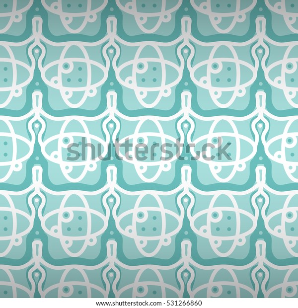 Baby Boy Light Blue Decorative Seamless Stock Vector Royalty Free