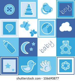 Baby boy seamless