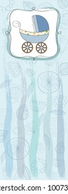 baby boy shower card