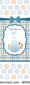 baby boy shower card