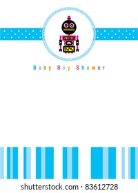 baby boy shower card