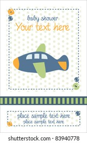 baby boy shower card