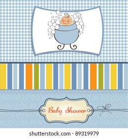 baby boy shower card