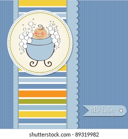 baby boy shower card