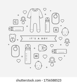 Tarjeta de ducha para niños - Archivo vector