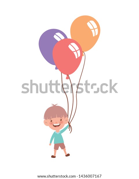 baby boy helium balloons