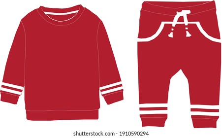 baby boy suit vector illustration