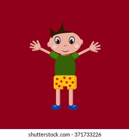 baby boy,Use for print, posters, t-shirts.